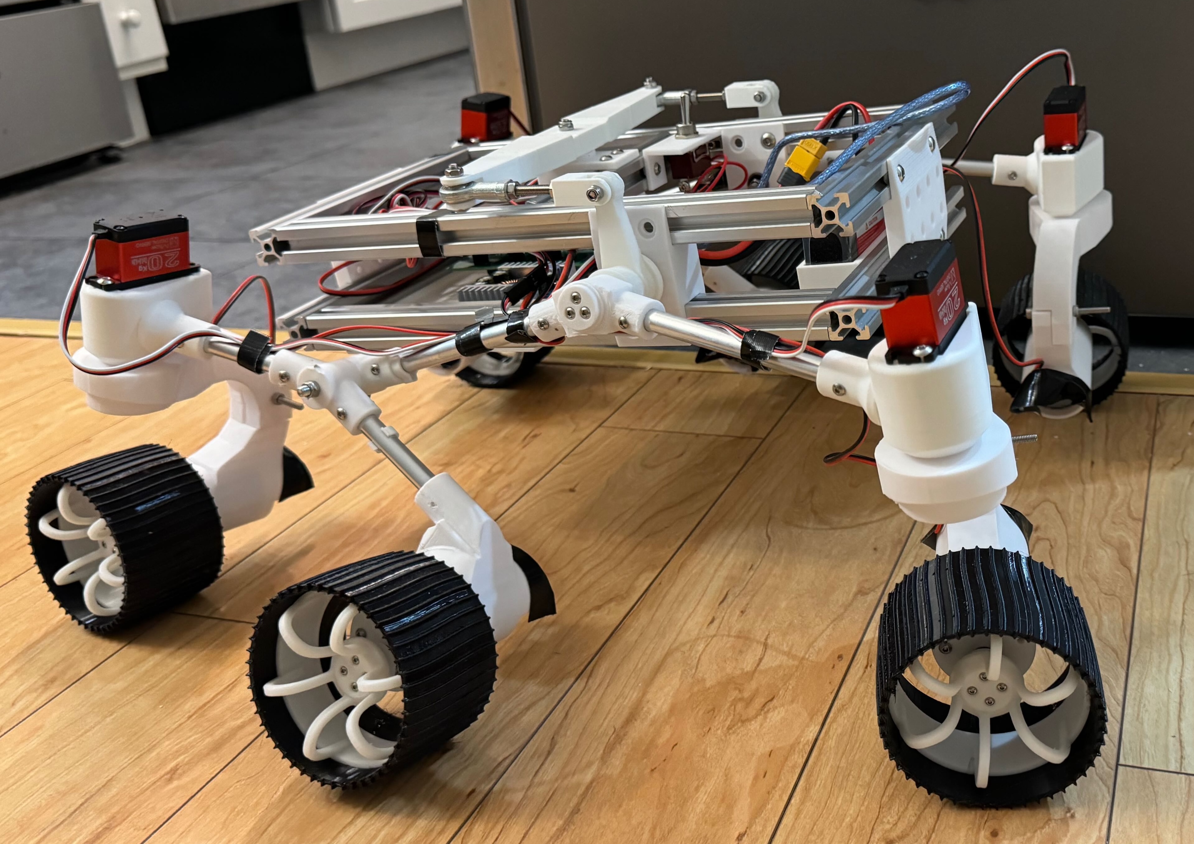 First assembly, ready for test drive.